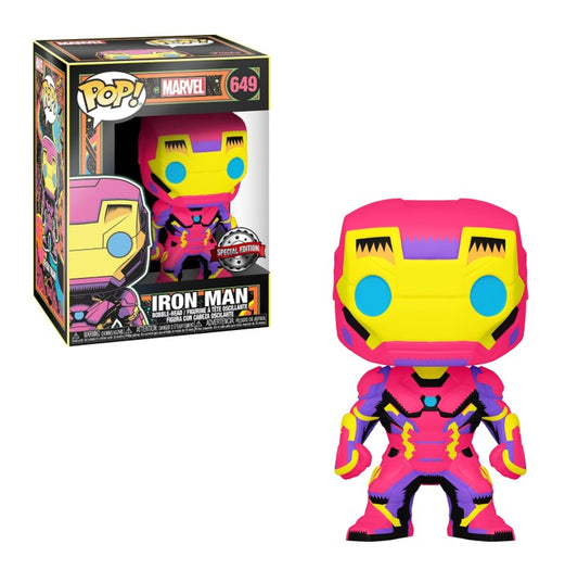 FUNKO POP Marvel #649 Iron Man Special Edition Figur NEU + Protector Box