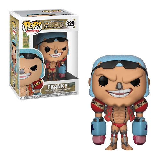FUNKO POP One Piece #329 Franky - Vinyl Figur - NEU