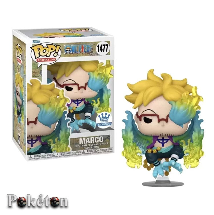 FUNKO POP One Piece #1477 Marco - Vinyl Figur NEU