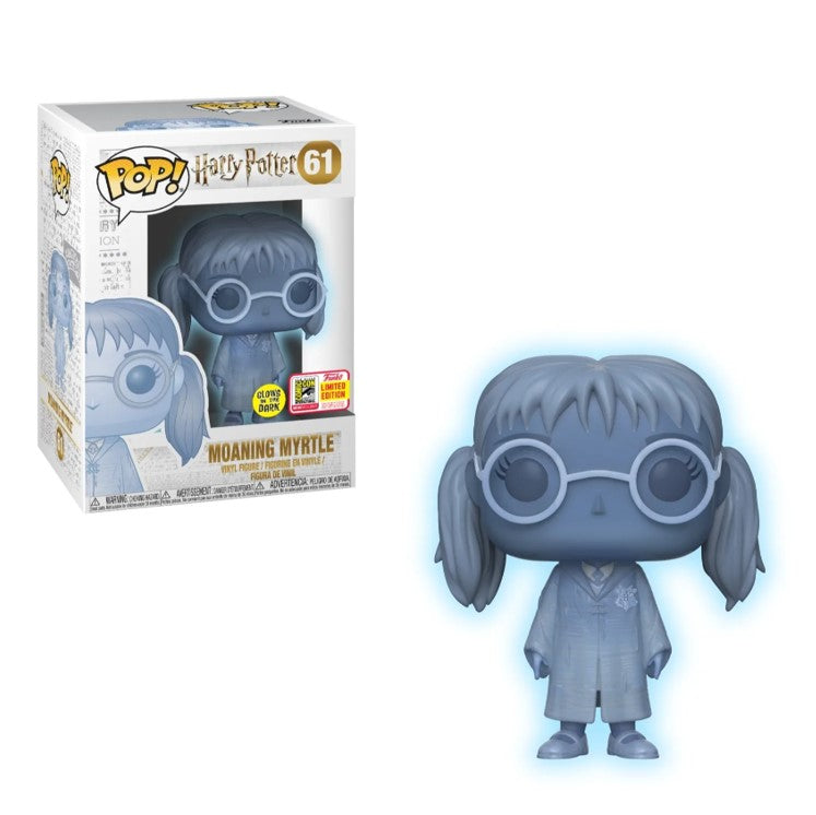 FUNKO POP Harry Potter #61 Moaning Myrtle (Glows in the Dark) - Vinyl Figur - Neu