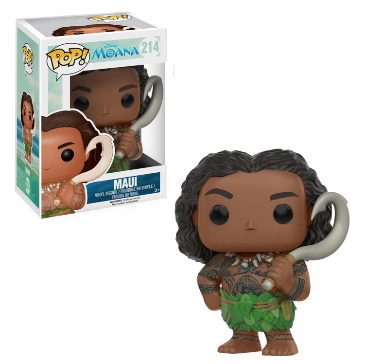 FUNKO POP Vaiana Moana #214 Maui - Vinyl Figur - Neu