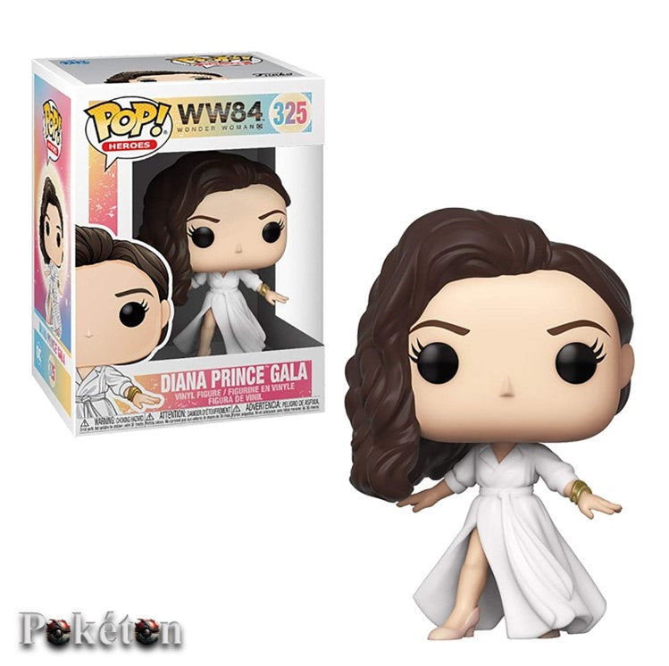 FUNKO POP WW84 Wonder Woman #325 Diana Prince Gala - Vinyl Figur NEU OVP