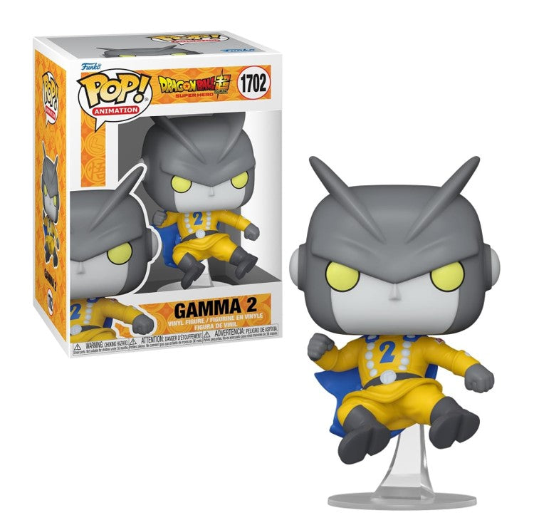 FUNKO POP Dragonball Super Hero #1702 Gamma 2 - Vinyl Figur - NEU