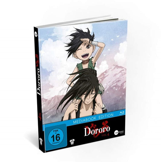 Dororo Vol. 4 - limited Mediabook Blu Ray mit 4 Art Cards- Anime - NEU & sealed