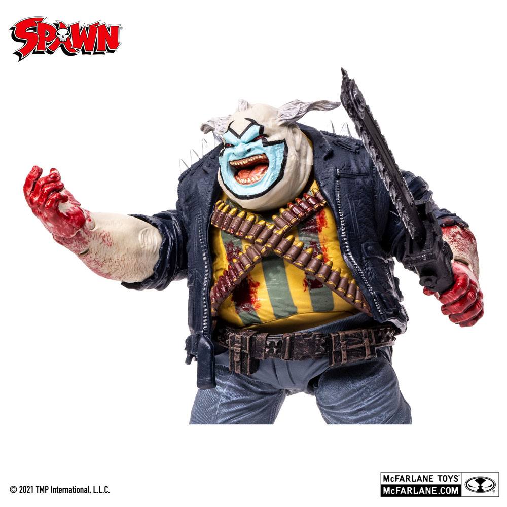 McFarlane Spawn Actionfigur The Clown (Bloody) Deluxe Set 18cm - NEU