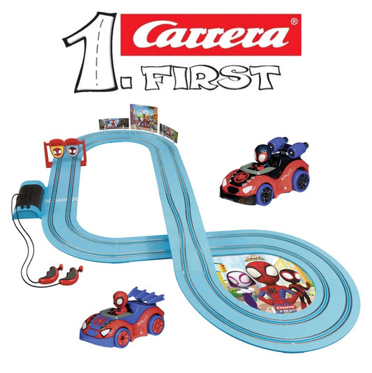 Carrera First Spider-Man Spidey Amazing Friends 2,9m Spielbahn Rennbahn für Kinder - sehr gut