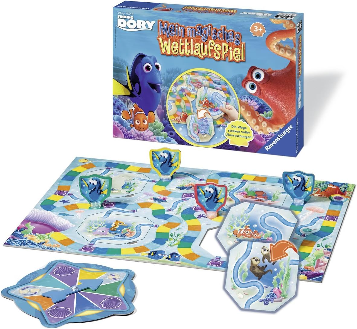 Findet Dorie - Mein magisches Wettlaufspiel - Spiel - gebraucht - neuwertiger Zustand