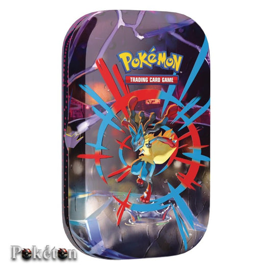 Pokémon Mini-Tin-Box Mega-Helden – Mega-Lucario (deutsch) Sammelkarten