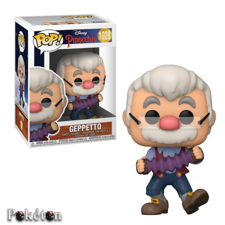 FUNKO POP Disney Pinocchio #1028 Geppetto - Vinyl Figur OVP NEU