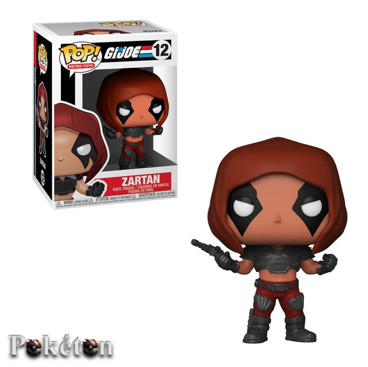FUNKO POP G.I. Joe #12 Zartan - Vinyl Figur NEU