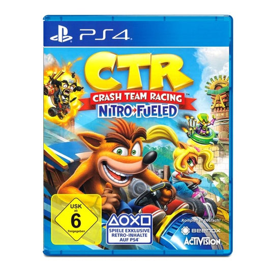 PS4 Playstation 4 - CTR Crash Team Racing Nitro Fueled - gebraucht