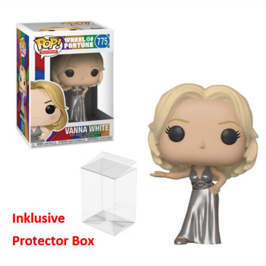 FUNKO POP Wheel of Fortune #775 Vanna White Vinyl Figur NEU sealed + Protector Box