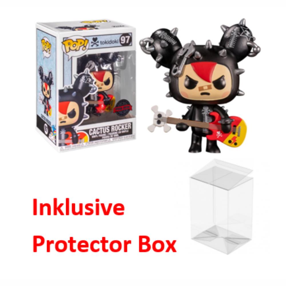 FUNKO POP tokidoki #97 Cactus Rocker Special Figur NEU sealed + Protector Box