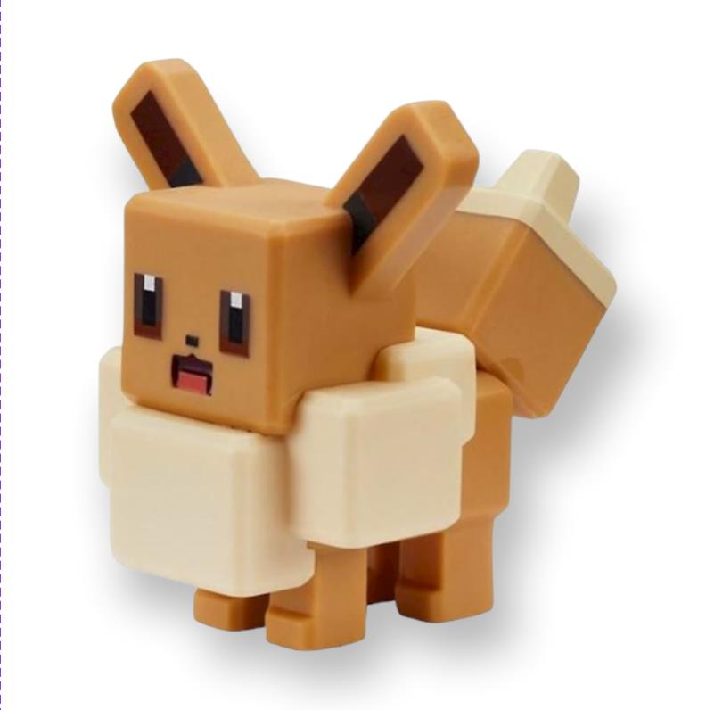 Pokémon Quest - Eevee/Evoli 10 cm Figur NEU sealed