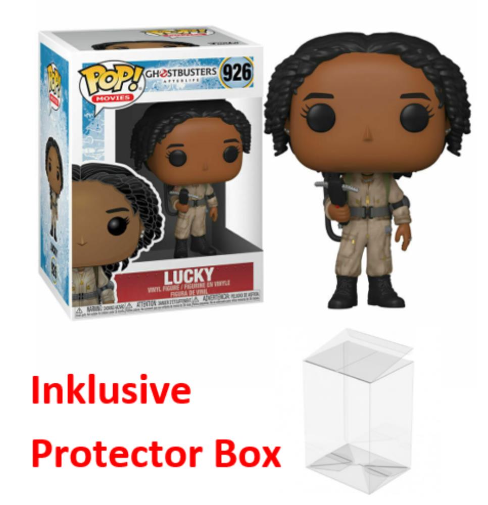 FUNKO POP Ghostbusters Afterlife #926 Lucky Vinyl Figur NEU sealed + Protector Box
