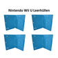 Nintendo WiiU Wii U Leerhüllen Ersatzhüllen Spielhüllen Game Hülle Case Disc CD Box