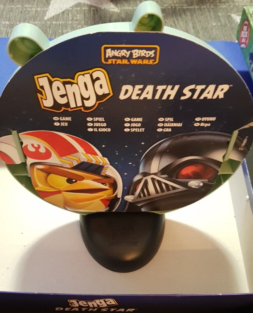 Hasbro - Angry Birds Star Wars Jenga - Kinder Spiel Brettspiel Gesellschaftsspiel - gebraucht