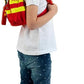 Theo Klein 8900 Fire Fighter Henry Feuerwehr-Rucksack mit Reflektor Kinder Spielzeug