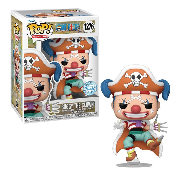 FUNKO POP One Piece #1276 Buggy the Clown - Vinyl Figur - NEU