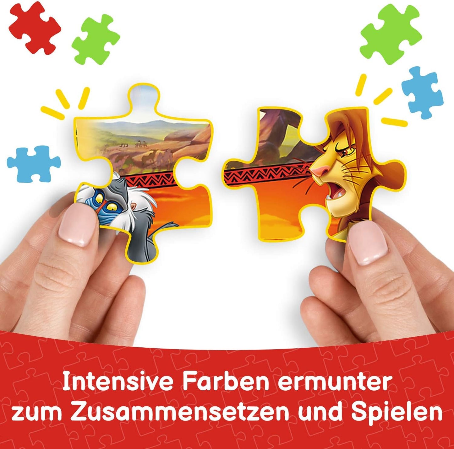 Disney Puzzle König der Löwen Lion King Simba 100 Teile - Trefl