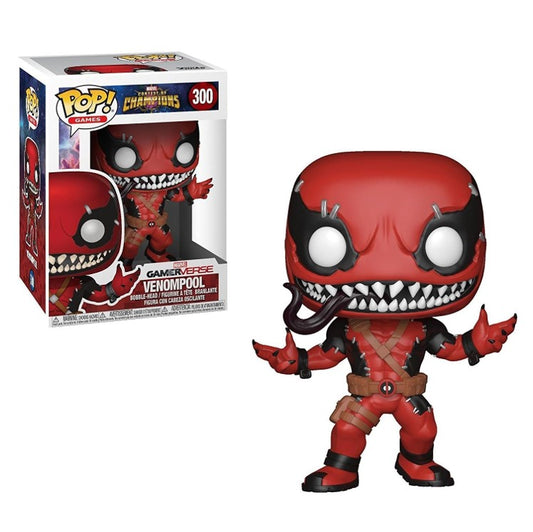 FUNKO POP Marvel Contest of Champions #300 Venompool - Vinyl Figur - NEU
