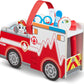 PAW Patrol Marshalls Rettungswagen Krankenwagen mit Erste-Hilfe-Kasten Arztset Holz Lernspielzeug Spielzeug