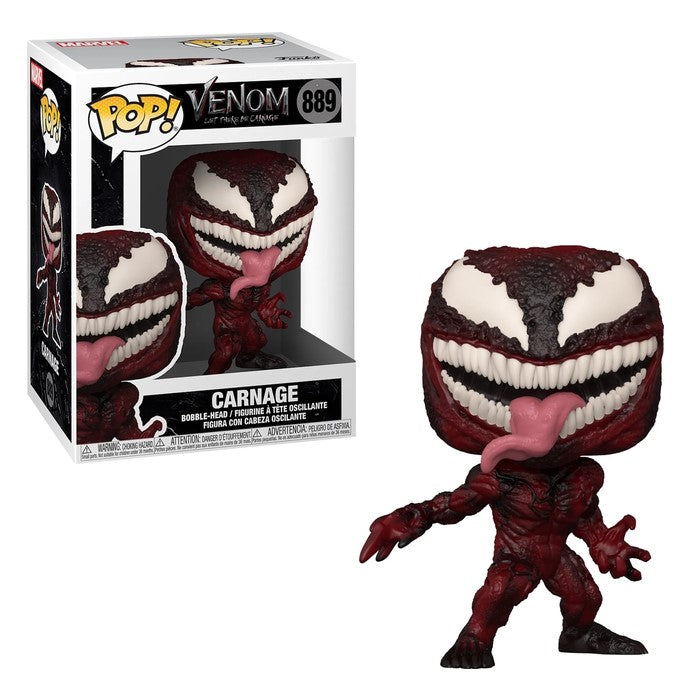 FUNKO POP Venom #889 Carnage - Bobble-Head Figur - NEU