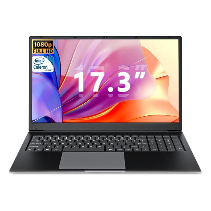 SGIN M17Laptop  17,3 Zoll 8GB RAM 512GB SSD ROM Windows 11 Home Intel Celeron