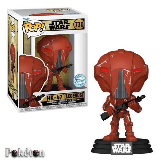 FUNKO POP Star Wars #730 HK-47 (Legends) - Bobblehead Figur - Neu