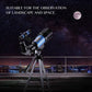 Teleskop Kinder Einsteiger 30070MM Astronomisches Fernrohr Refraktor Stativ & Sucherfernrohr