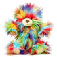 Uni-Toys - Pipbuch Gute Laune Teddy - 35 cm Plüschtier Stofftier Kuscheltier - NEU