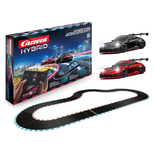 Carrera HYBRID Devil Drivers Porsche 911 GT3 R  Steuerung per Smartphone App - NEU