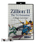 SEGA Master System - Zillion II - The Tri Formation - Spiel & OVP