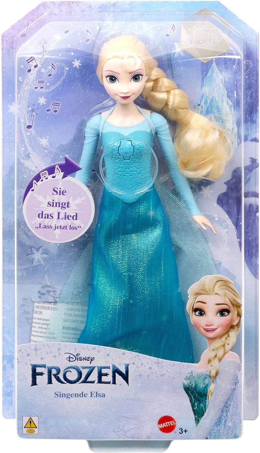 Disney Frozen Elsa Eiskönigin Puppe Actionfigur Sammelfigur Spielzeug HMG32 Mattel