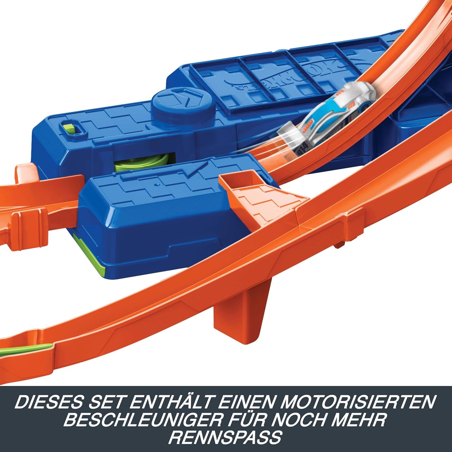 Hot Wheels Stunt Tracks JKJ78 Stunt Strecke mit Crash Action inkl einem Fahrzeug - B-Ware