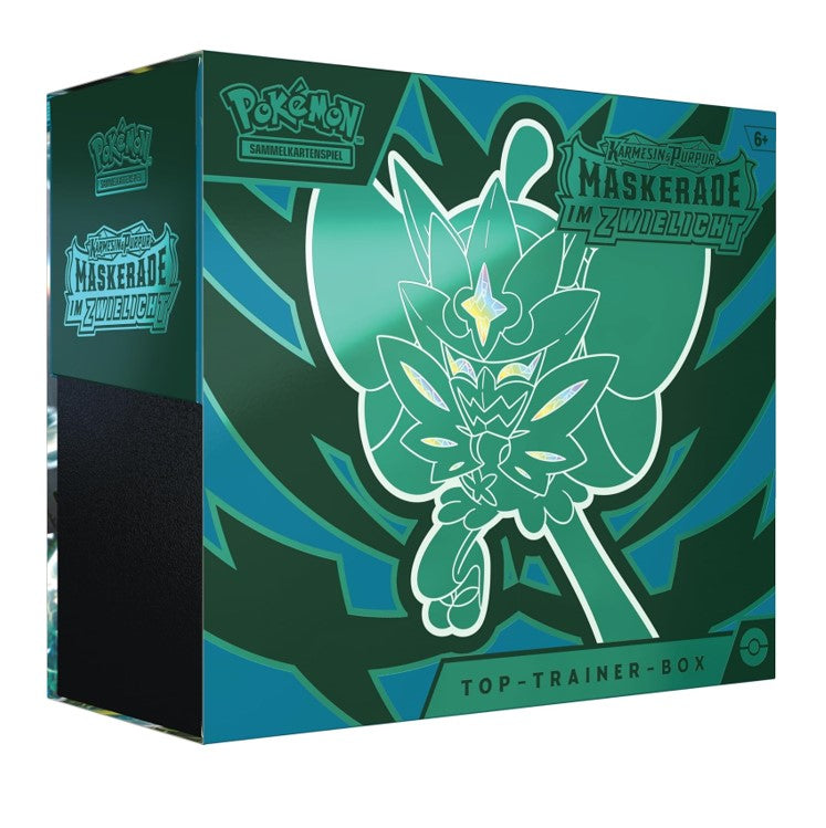 Pokemon TCG KP06 Maskerade im Zwielicht Top Trainer Box ETB TTB - DE deutsch NEU OVP