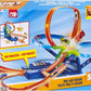 Hot Wheels Stunt Tracks JKJ78 Stunt Strecke mit Crash Action inkl einem Fahrzeug - B-Ware