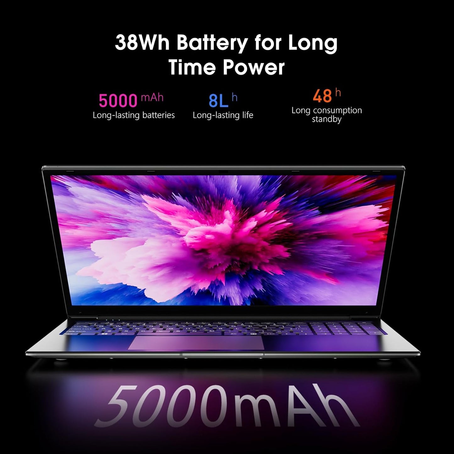SGIN M17Laptop  17,3 Zoll 8GB RAM 512GB SSD ROM Windows 11 Home Intel Celeron