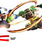 Silverlit YCOO Roboter Kombat Tornado 360 Grad (2er Set) mit Licht & Sound - B-Ware