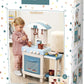 Ecoiffier Gourmet Küche für Kinder mit Zubehör Spielzeug Kinderküche kochen 58cm