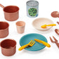 Ecoiffier Gourmet Küche für Kinder mit Zubehör Spielzeug Kinderküche kochen 58cm