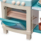 Ecoiffier Gourmet Küche für Kinder mit Zubehör Spielzeug Kinderküche kochen 58cm