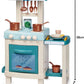 Ecoiffier Gourmet Küche für Kinder mit Zubehör Spielzeug Kinderküche kochen 58cm
