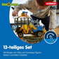 SCHLEICH Dinosaurs 42565 Triceratops Truck Mission Dino Figur - gebraucht neuwertig