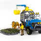 SCHLEICH Dinosaurs 42565 Triceratops Truck Mission Dino Figur - gebraucht neuwertig