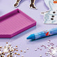 Frozen Crystal Art Diamond Painting-Set: 3D Karten (Anna & Elsa & Olaf) mit Glitzersteinen