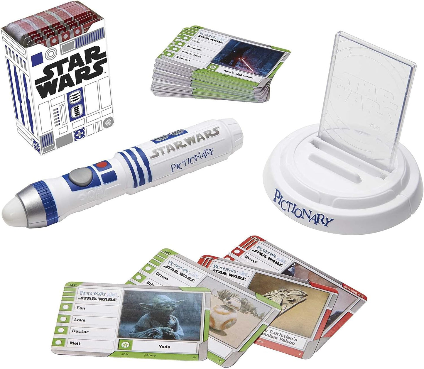Mattel - Pictionary Air Star Wars - Scharade Familienspiel Partyspiel Gesellschaftsspiel