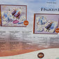 Frozen Crystal Art Diamond Painting-Set: 3D Karten (Anna & Elsa & Olaf) mit Glitzersteinen