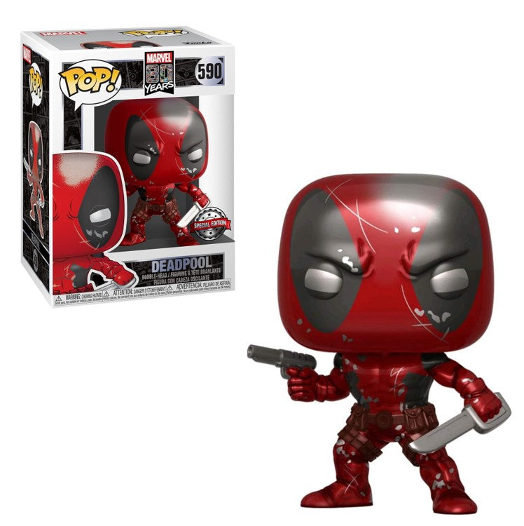 FUNKO POP Marvel 80 Years #590 Deadpool - Vinyl Figur NEU
