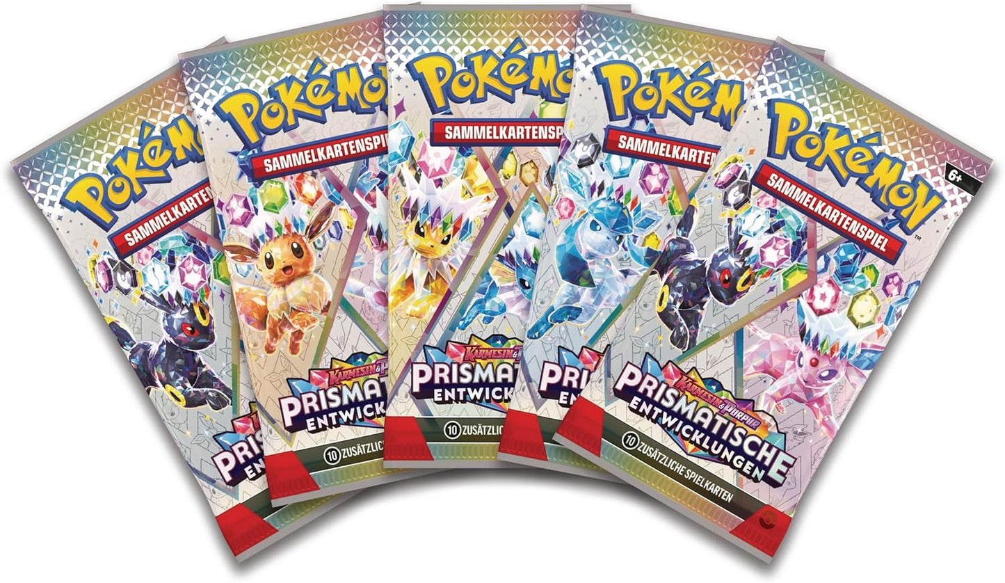 Pokemon Binder Collection Ordner Kollektion prismatische Entwicklungen TCG Deutsch OVP